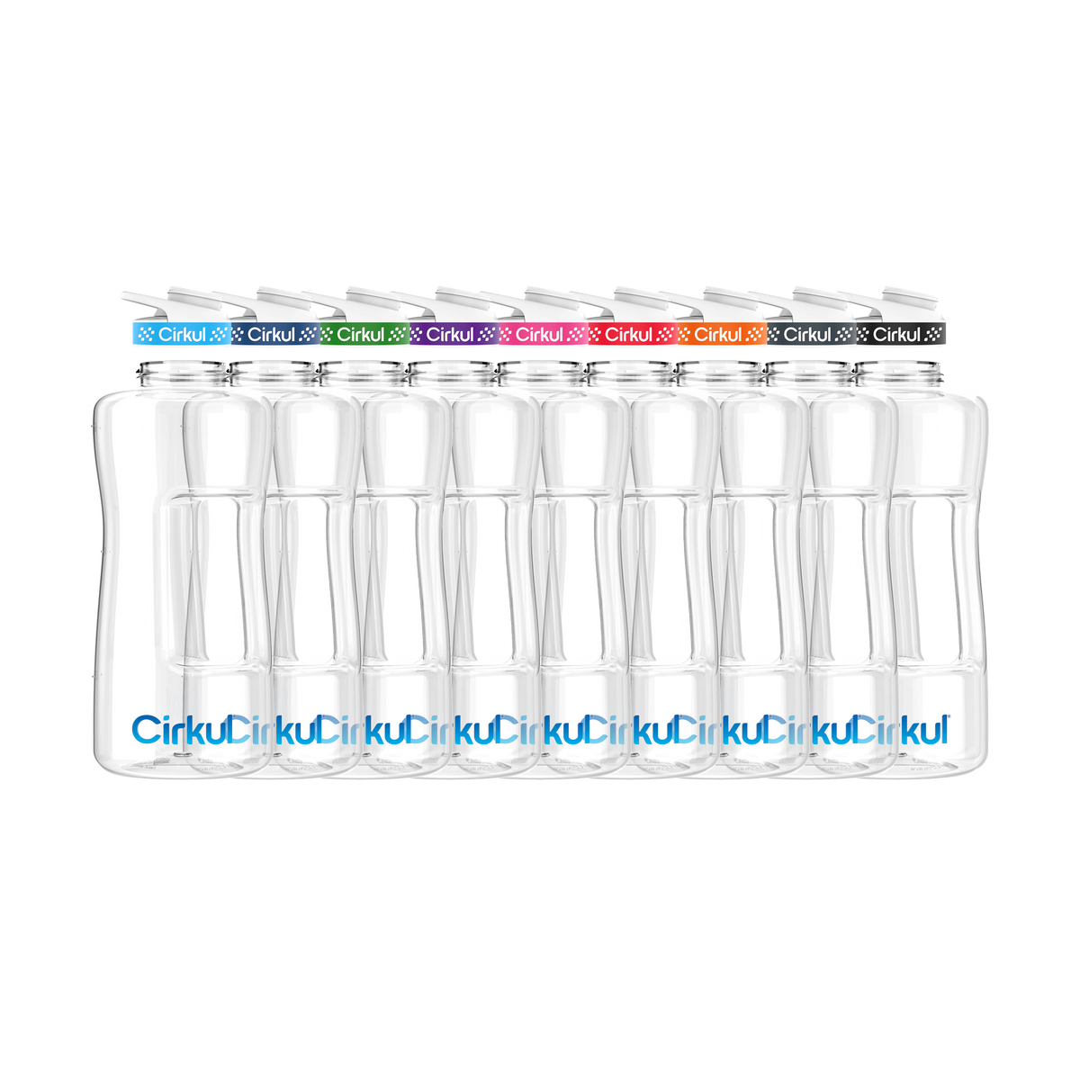 62oz. Plastic Bottle & Comfort Grip Lid